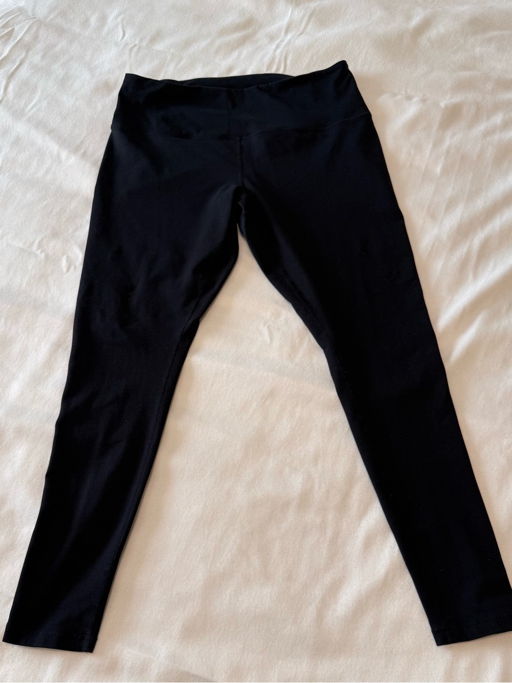 Zella Black Logo High-Waist Leggings
